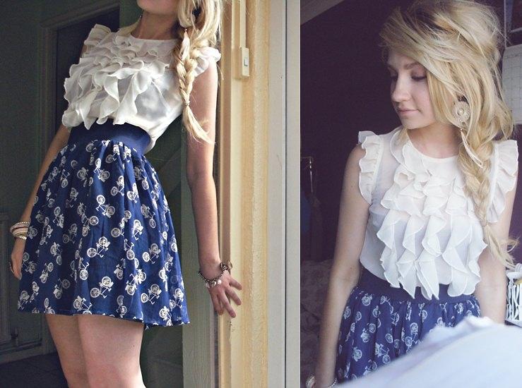 Looks de la semaine #32: spécial bleu
