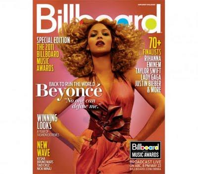 Beyoncé en couverture de Billboard magazine