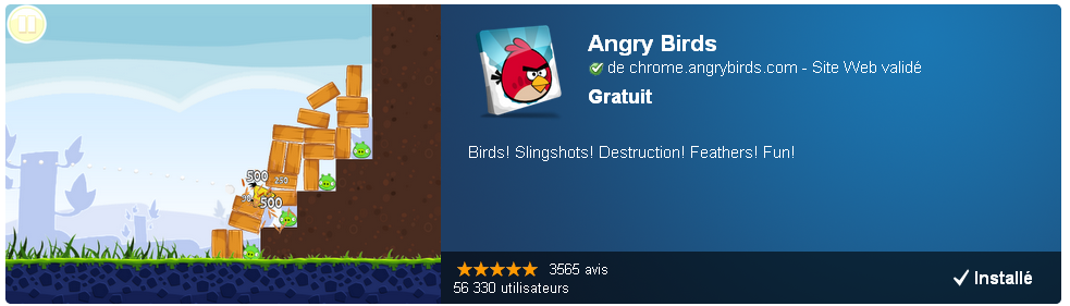 Jouer à Angry Birds gratuitement dans un navigateur internet