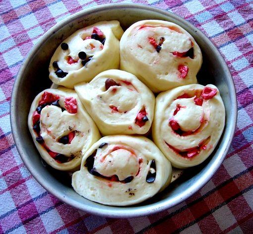 Chinois pralines roses et pépites de chocolat br4