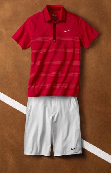 Tenue roger federer roland garros 2011 nike 8 387x600 Les tenues de Roger Federer et Rafael Nadal pour Roland Garros