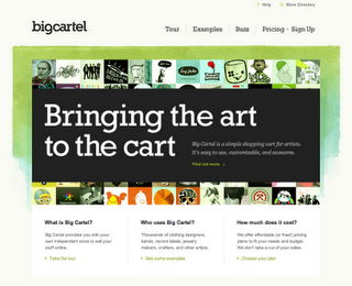 Créer un site e-commerce, sans connaissances techniques avec Bigcartel