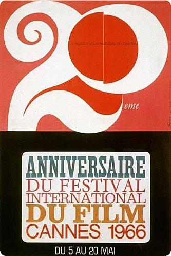 affiche cannes 1966