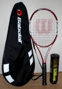 location tennis : raquette Wilson location tennis : raquette Wilson