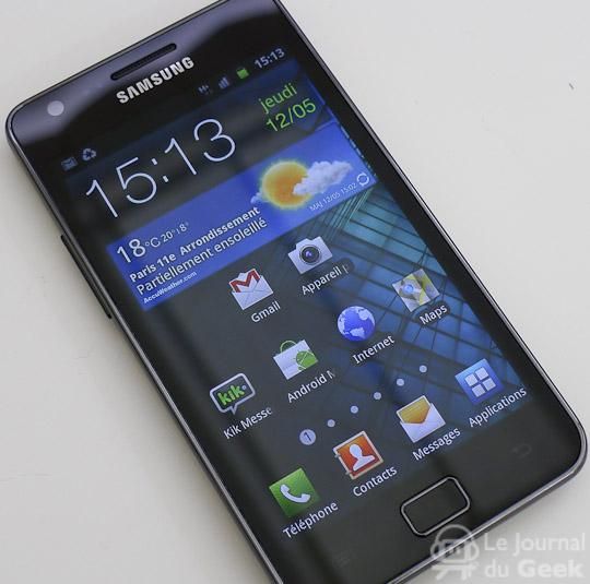 samsung galaxy s2 live 02 Test : Samsung Galaxy S2