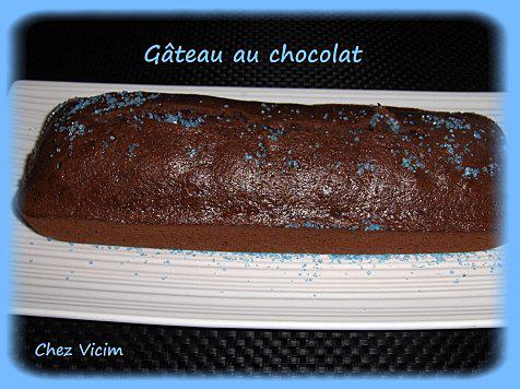 Gâteau (rapide) au chocolat