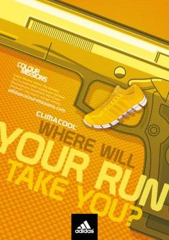 Publicité Adidas – Where will your run take you ?