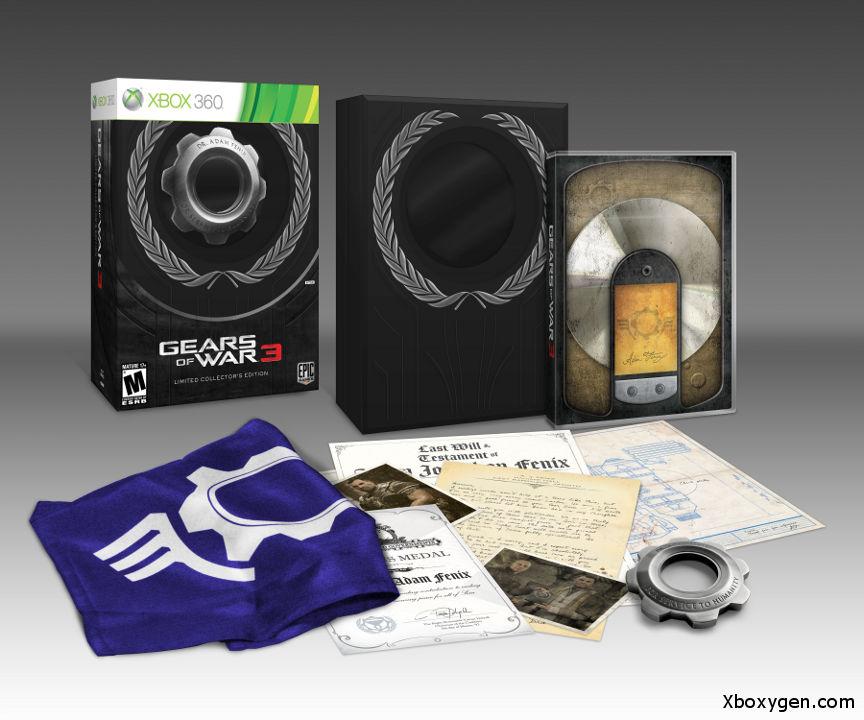 Gears of War 3 :les différentes éditions Gears of War 3 :les différentes éditions