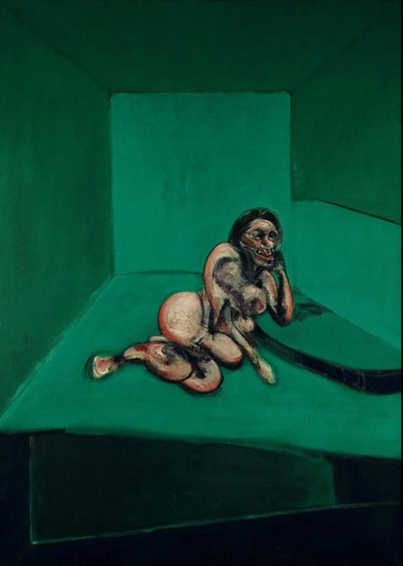 Crouching nude – Francis Bacon