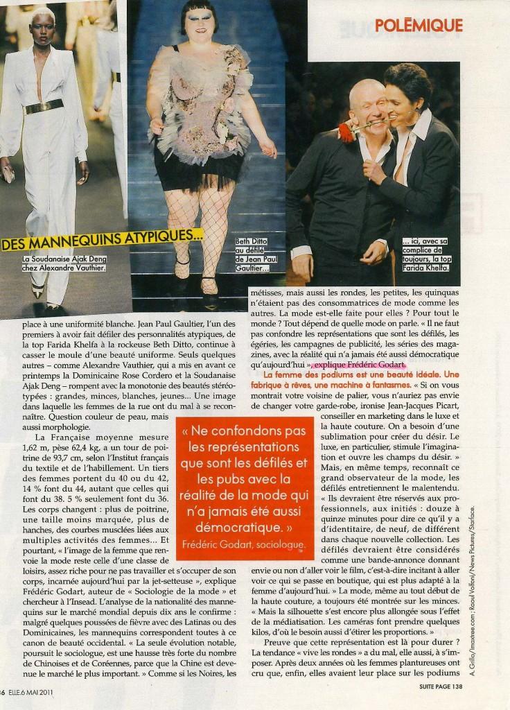 « La Mode est-elle faite pour tout le monde ? » par le magazine ELLE.