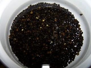 Les lentilles caviar, un régal