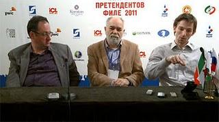 Echecs à Kazan : la finale entre l'Israélien Boris Gelfand (2733) et le Russe Alexander Grischuk (2747)