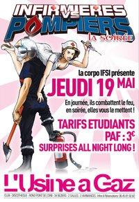 JEUDI 19 MAI - INFIRMIERES vs POMPIERS JEUDI 19 MAI - INFIRMIERES vs POMPIERS