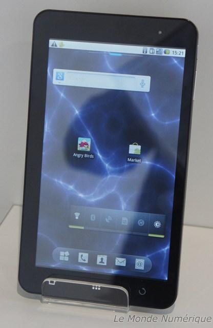 Medpi 2011 : Medion présente une tablette tactile de 7 pouces, la Life Tab Medpi 2011 : Medion présente une tablette tactile de 7 pouces, la Life Tab