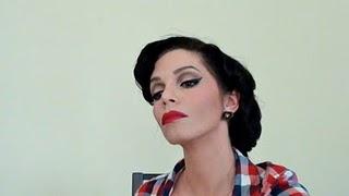 Maquillage: 50's diva inpsired