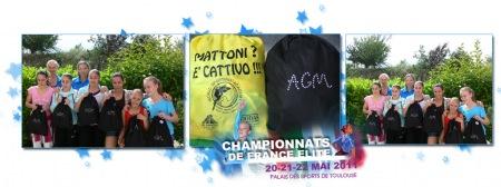 Remise officielle de l'Equipement de la DN !!! Allez le bleu de l'AGM !! Championnats de France Elite 2011, La DN de l’AGM en direct de Toulouse !