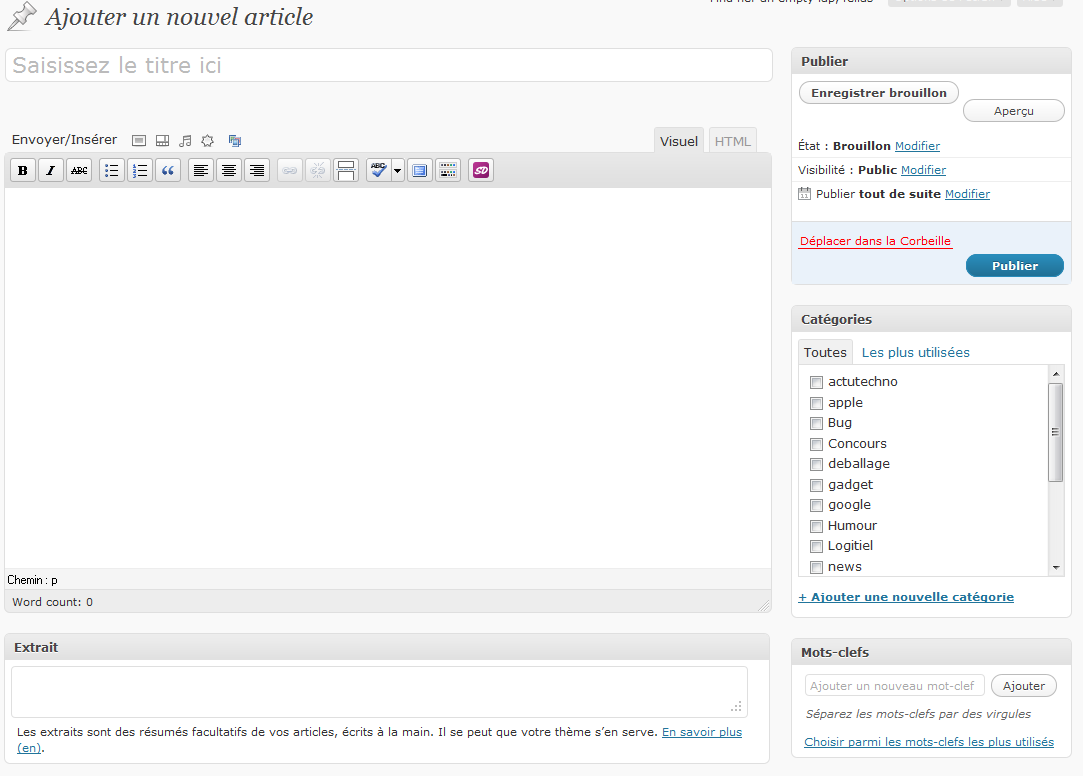 Capture Recherche de blogueurs importante !