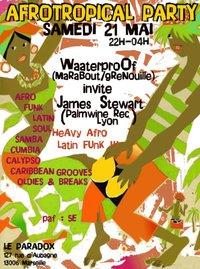 AFROTROPICAL PARTY # 5 - WaaterproOf invite James Stewart (Palmwine / Lyon) AFROTROPICAL PARTY # 5 - WaaterproOf invite James Stewart (Palmwine / Lyon)