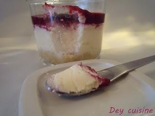 Cheesecake vanille & cassis - MultiDélices