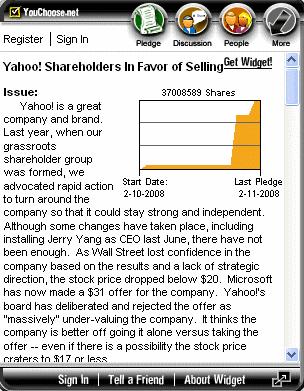 Microsoft - Yahoo! : les dissidents s'organisent...