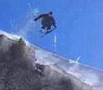 vidéo triple front flip ski