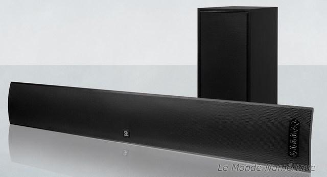 Barre de son Boston TVee Model 30 avec un caisson de basses sans fil Barre de son Boston TVee Model 30 avec un caisson de basses sans fil