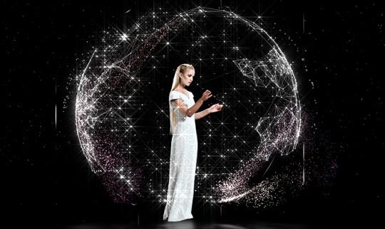 holo2 holo2 540x322 Un défilé holographique en 3D