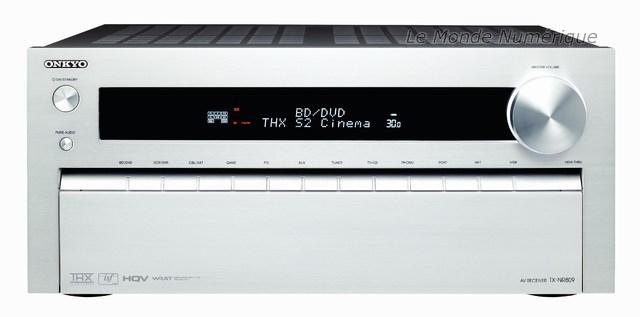 Amplificateur Home Cinéma Onkyo TX-NR809, le haut du milieu de gamme, 7x180 Watts Amplificateur Home Cinéma Onkyo TX-NR809, le haut du milieu de gamme, 7x180 Watts