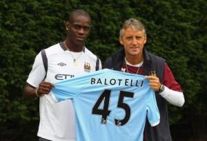 Balotelli_Mancini Balotelli fait encore parler de lui