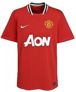Nouveau maillot domicile de Manchester United 2011/2012