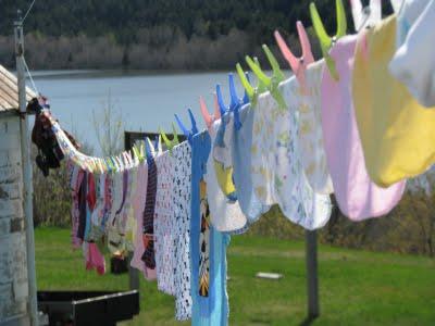 Les premières cordes à linge (Z) Les premières cordes à linge (Z)