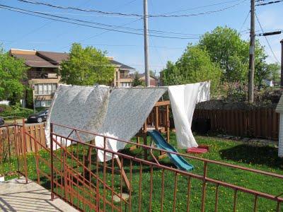 Les premières cordes à linge (Z) Les premières cordes à linge (Z)