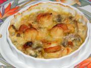 Cliquez pour agrandir : Casolette de Saint-Jacques et crevettes Casolette de Saint-Jacques et crevettes
