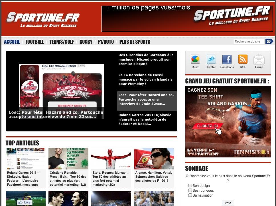 sportune-apres Le site qui buzz : 3 millions de visiteurs en quelques mois