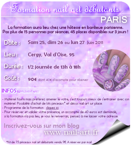 Formation Nail Art - Paris - Juin 2011
