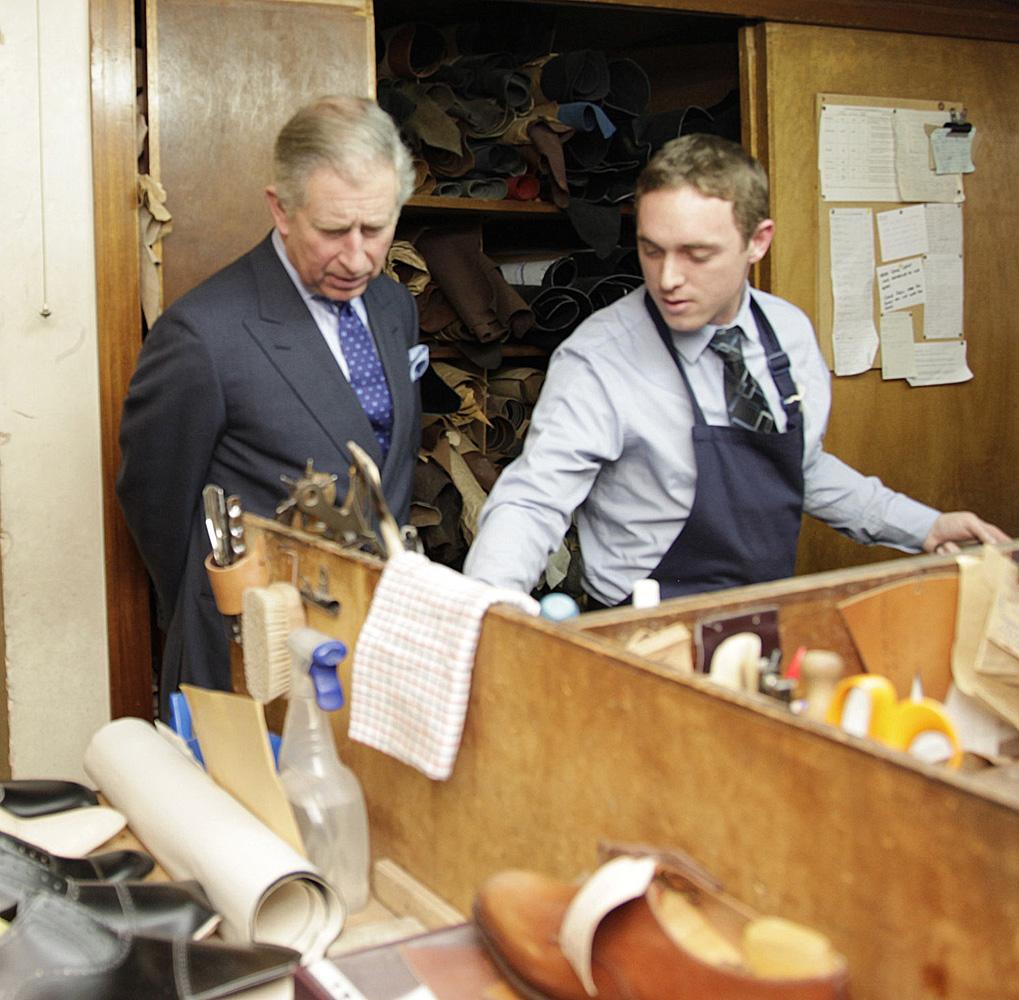Les chaussures du prince Charles