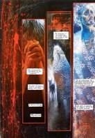 Planche intérieure de la première édition française du comics L'Asile d'Arkham