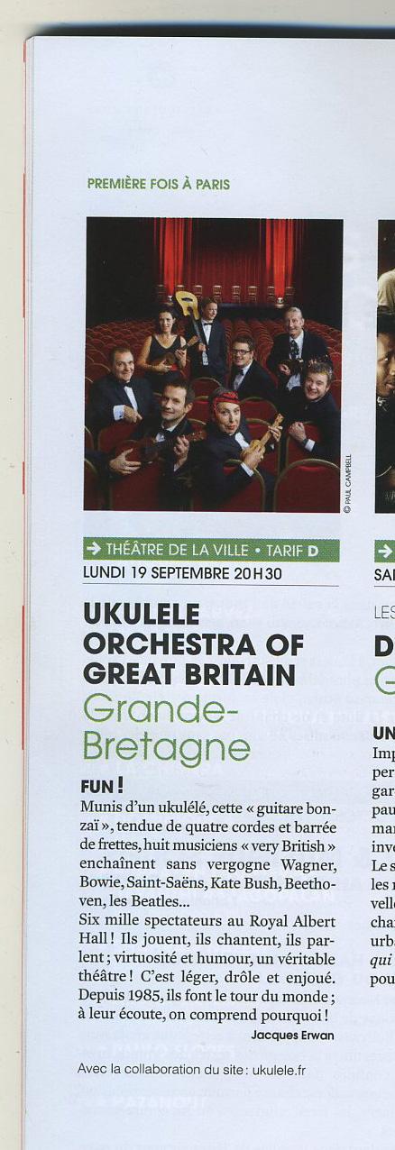 TheatVilleProg Paris : la présentation du théâtre