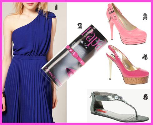 Look tapis rouge Escarpins roses Asos 40%