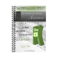 Formez-vous à la création de meuble en carton Livrets de formation