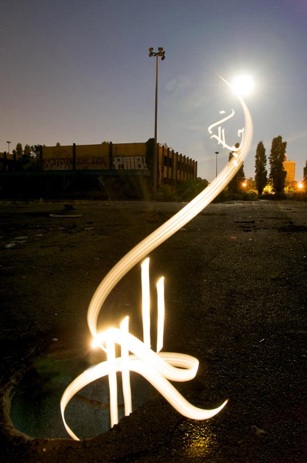 collection d'images de light painting moon set collection d'images de light painting