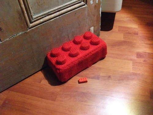 comment tricoter un lego bloque porte
