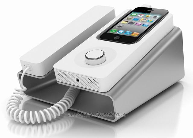 A gagner sur LeMondeNumérique.com, un deskphone pour iPhone A gagner sur LeMondeNumérique.com, un deskphone pour iPhone