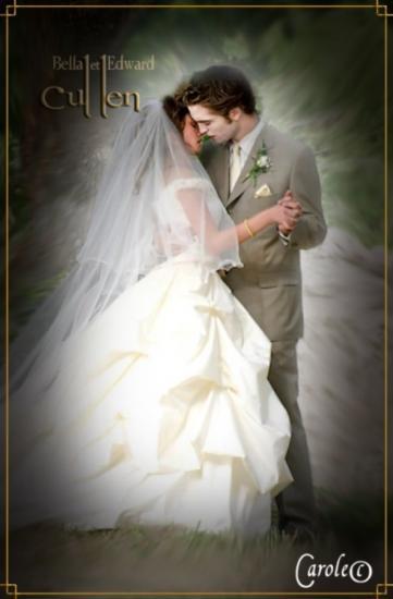 Lorsque les fans de Twilight deviennent des artistes breaking dawn,bella ,edward,mariage