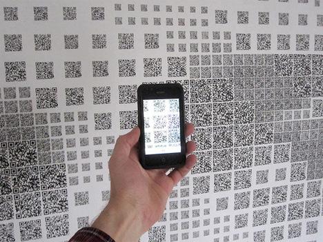 Qr code for art by democracy now