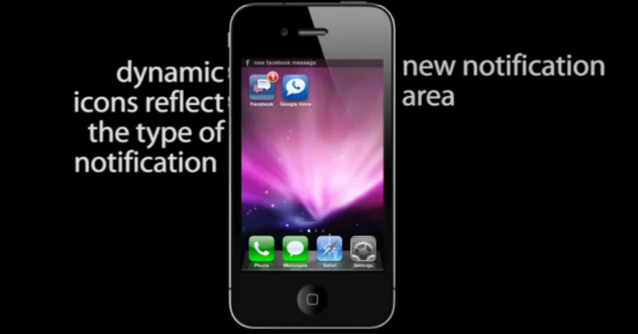 iOS5-concept iOS 5 : Nouveau concept de notifications push