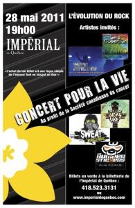 Concert pour la vie : L'évolution du Rock Concert pour la vie : L'évolution du Rock