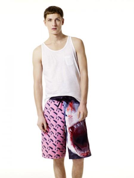 Topman CassettePlaya 450x600 Topman invite 5 designers à dessiner leur maillot de bain idéal