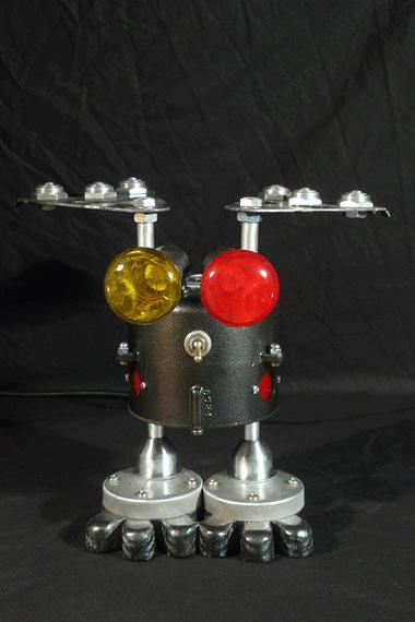 Oiseau de paradis - Lampe-robot