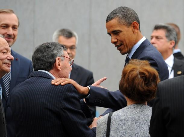 Obama rencontre des survivants du Ghetto de Varsovie